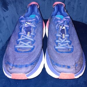 Hoka One One Blue and Pink Women's Sneakers